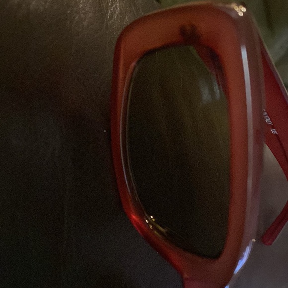 Coach sunglasses red or brown color. - Picture 4 of 5